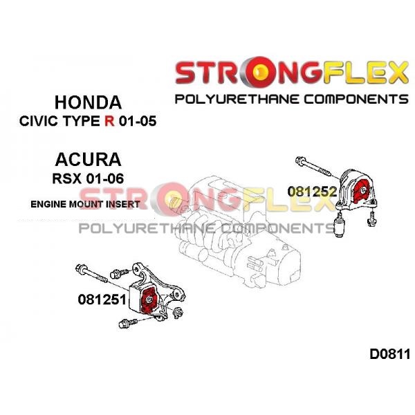 Honda Integra DC5 zadne silentbloky