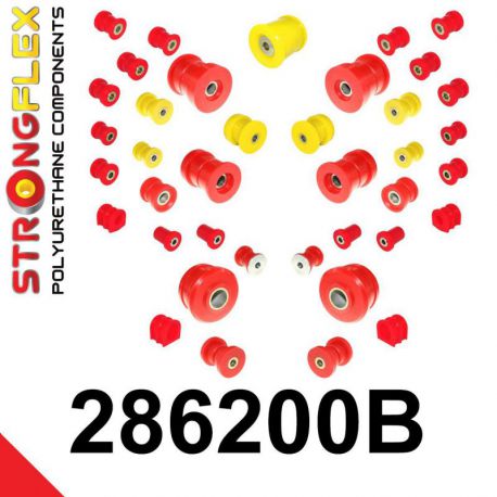STRONGFLEX 286200B: SADA - kompletná sada silentblokov