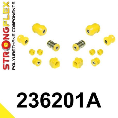236201A: SADA - silentbloky prednej nápravy SPORT - - STRONGFLEX