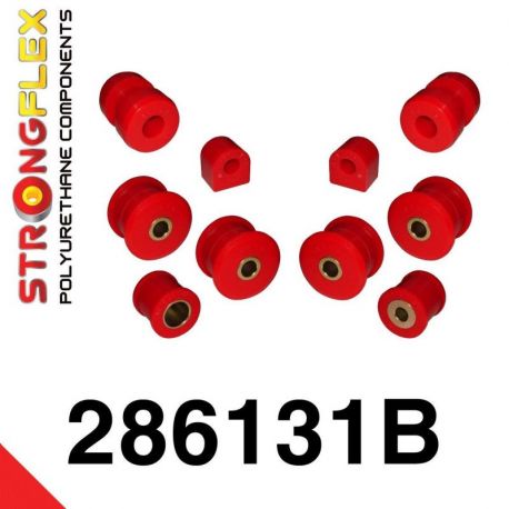 STRONGFLEX 286131B: SADA - silentbloky prednej nápravy