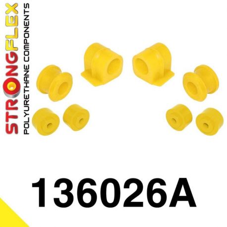 136026A: PREDNÝ stabilizátor - sada silentblokov SPORT
