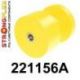 221156A: ZADNÁ nápravnica - silentblok uchytenia 45mm SPORT