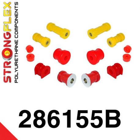 STRONGFLEX 286155B: SADA - silentbloky prednej nápravy