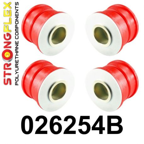 026254B: PREDNÁ nápravnica - silentblok uchytenia kit STRONGFLEX