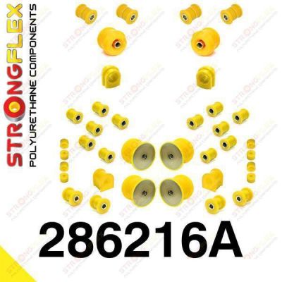 STRONGFLEX 286216A: SADA - kompletná sada silentblokov R32 SPORT