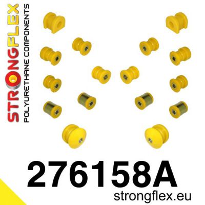 STRONGFLEX 276158A: SADA - silentbloky zadnej nápravy SPORT